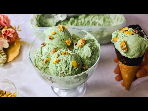 Japanese Matcha Ice Cream