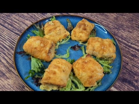 Stuffed Chicken Rolls
